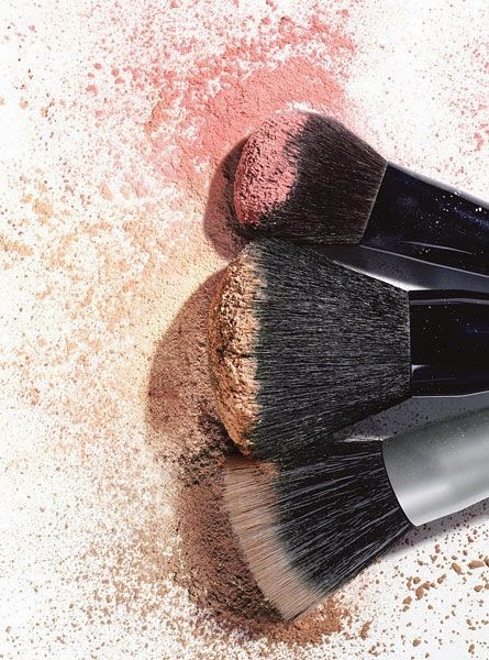 Søndagssyssel – rens av make-up børster