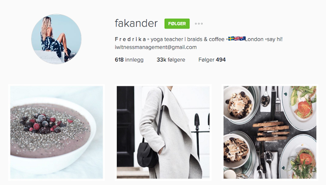 Instagramtips: @fakander